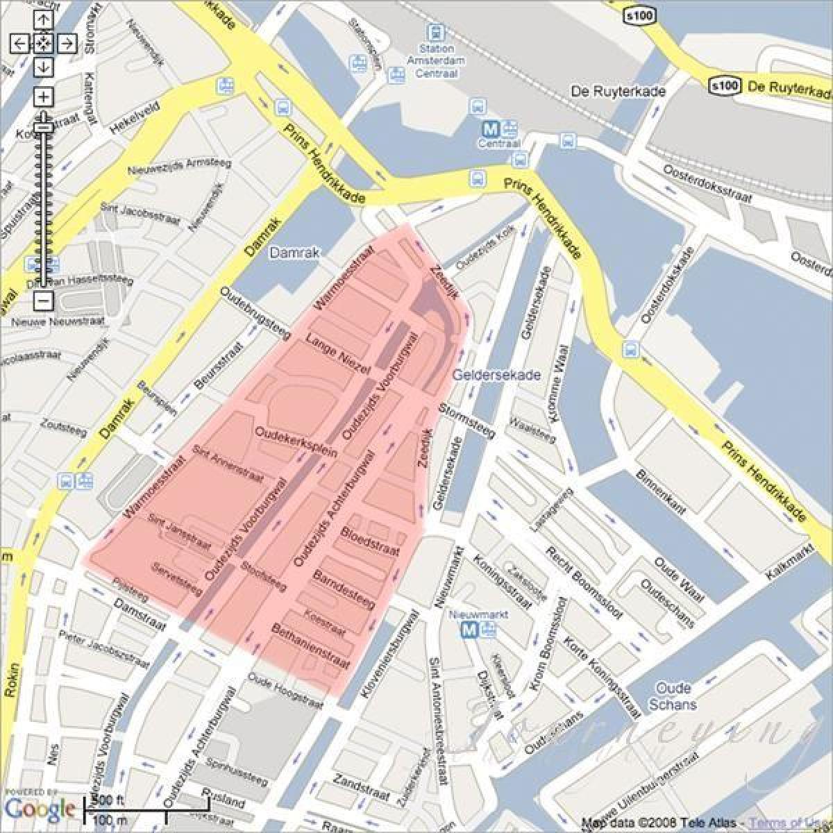 Mapa ng Vienna red light district