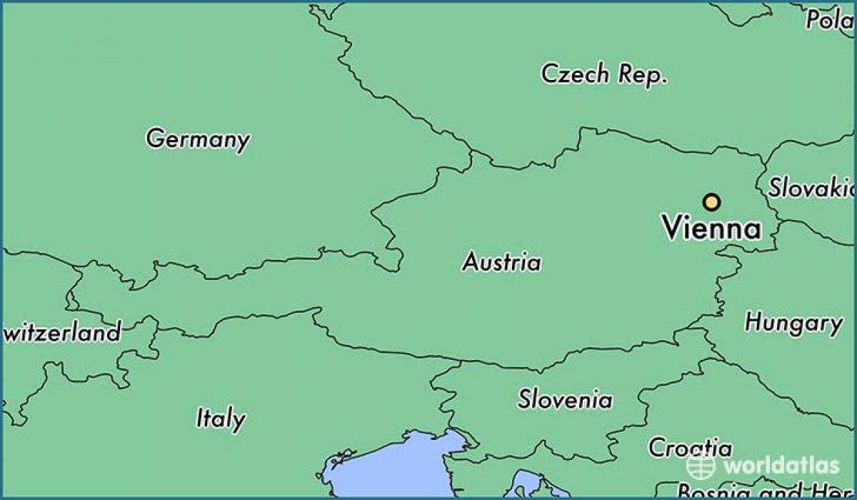 Vienna sa mapa