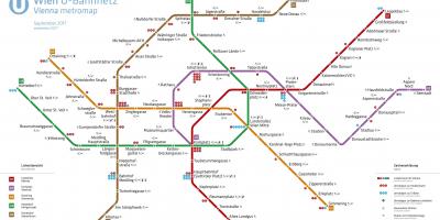 Mapa ng Vienna metro app